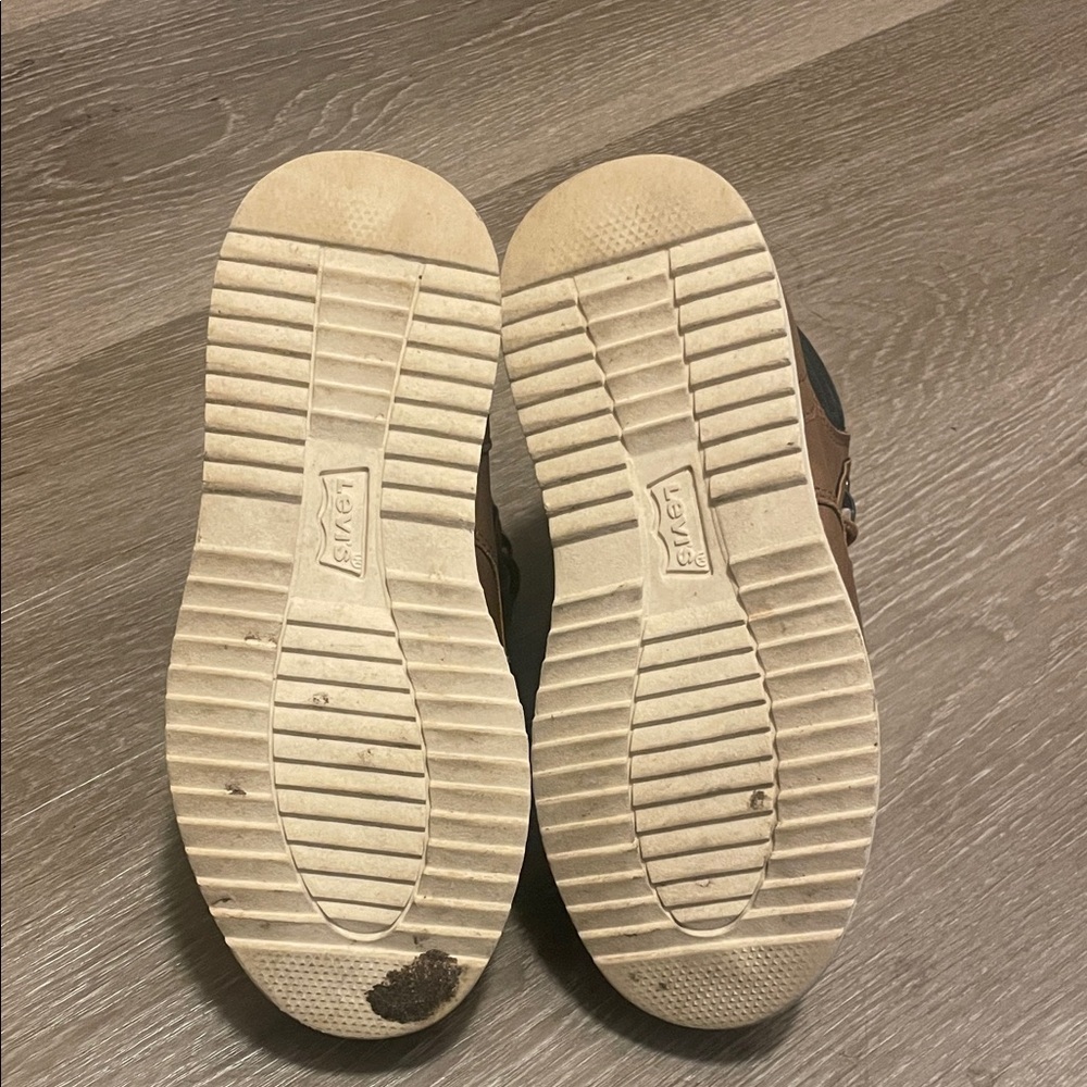 Levi's Kids Tan Lace-Up Boots - Picture 4 of 5